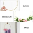 thumbnail image 2 of Miangastore Craft Hoops Metal Round Traditional Decorative Circles 1 Set 6.7X6.7In, 2 of 8