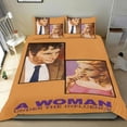 thumbnail image 1 of Una Mujer Bajo la Influencia Conjunto de sábanas temático, trío de piezas, cómodo y amigable con la piel, diseño único, regalo de decoración para el hogar para familiares, amigos y fans,135cm *200cm, 1 of 6