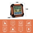 thumbnail image 3 of Termómetro digital para carne con sonda larga Termómetro mejorado para parrilla con pantalla LCD Con Tomshoo No impermeable, 3 of 7