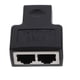 thumbnail image 1 of Adaptador de cáncero de plástico Ethernet Splitter RJ45 Ethernet Cable Splitter adaptador, 1 of 7