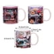 thumbnail image 3 of Advancent Taza de cerámica única con máquina de coser 3D, idea de regalo, taza pintada a máquina de coser de cerámica duradera Teteras Tipo 3, 3 of 6