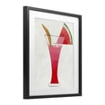 thumbnail image 2 of Stupell Industries Modern Summer Cocktail Watermelon Slice Black Framed Print Under Glass, 13 x 16, by Lorenzo Collective, 2 of 8