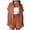 Brown, variant on QGJZVUNL Cotton Linen 2 Piece Sets for Women Summer Clothes Short Sleeve Button Down Shirts and Drawstring Shorts Lounge Outfits Size 2XL