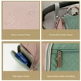 thumbnail image 4 of Mommy Bag, Maternal Child Bag, Outdoor Lightweight Handbag, Large-Capacity Backpack for Baby, Diaper Baby Bottle Storage Bag(Pink）), 4 of 8