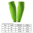 thumbnail image 3 of Protectores de panal para la parte inferior de la pierna Accesorios de entrenamiento anticolisión (M) Verde 1pc Hugtrwg Para estrenar, 3 of 3