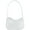 White, variant on BadPiggies Cresent Shoulder Bags for Women Trendy Small Handbag Purses Vegan Leather Hobo Bag - Khaki