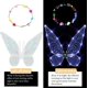 thumbnail image 3 of Led headband for adults, starlight white, carnaval and thematic celebrations, 3 of 5
