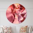 thumbnail image 2 of Designart 'Famous Antelope Canyon ' Modern wall clock, 2 of 6