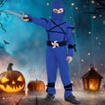 thumbnail image 5 of Ninja Costume Kids Ninja Muscle Costumes Boys Ninja Set Accessories Best Children Gift(kids), 5 of 5