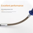 thumbnail image 6 of 7mm Flexible Hex Screwdriver 90 Degree Bendable Nutdriver Hex Socket Hose Clamp Screw Driver Hand Tools for Car Repair, 6 of 9
