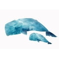 thumbnail image 3 of Isabelle Z 14x11 Black Modern Framed Museum Art Print Titled - Whale Baby, 3 of 5