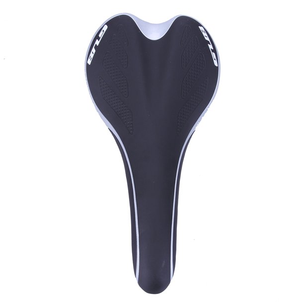 Cojín De Ciclismo Cojín de pieza de sillín de ciclismo ligero para bicicleta de carretera MTB (negro plateado) Tmvgtek Accesorios para bicicletas