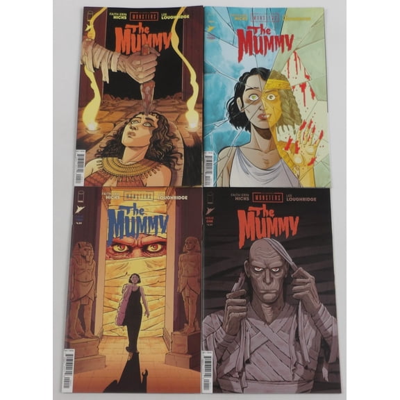 Universal Monsters: The Mummy #1-4 VF/NM complete series Faith Erin Hicks ; Image