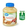 (3 pack) Great Value Unsweetened Applesauce, 46 oz, 3 Pack