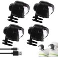 thumbnail image 1 of Faros para Croc ZHCH 4 Piezas Recargables USB Negro, 1 of 5