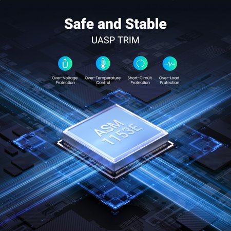 UGREEN 2.5インチ HDD ケース SSD ケース USB3.0接続 UASP対応 2.5型 SSD ケース 5Gbps高速転送速度 S