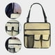 thumbnail image 5 of Bolsa colgante para silla de camping, organizador lateral con reposabrazos, bolsillos múltiples para playa, organizador para sillón, bolso de hombro, bolsa de almacenamiento para pesca al aire libre,, 5 of 5