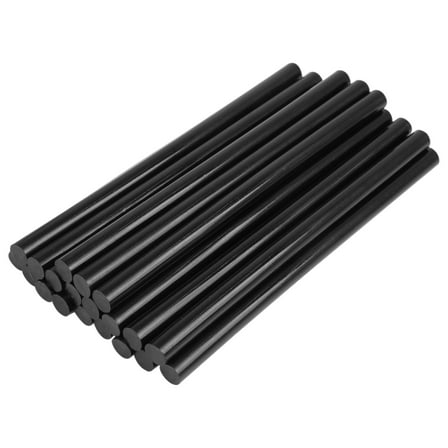 Unique Bargains 20 Pcs 11mm x 200mm Black Car Paintless Dent Repair Hot Melt Glue Sticks