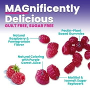 Magnesium Citrate Gummies - Sugar Free - High Absorption & Bioavailability Magnesium Gummy Supplement - Improved Vegan Formula - Supports Bones, Muscles, Calm, Relaxation - Mag Citrate - 60 Gummies