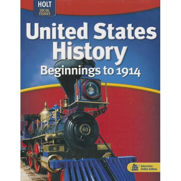 Pre-Owned United States History: Beginnings to 1914: Student Edition 2009 (Holt McDougal United States History) Paperback