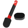 thumbnail image 3 of LEORX 1Pcs Assorted Color Plastic Sponge Long-Handled Ergonomic Handle Tire Shine Brush for Car Truck RV Rim Cleaner, 3 of 8