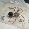 thumbnail image 4 of 3D Metal Puzzles for Adults, 90PCS Steampunk Mechanical Round-Bellied Spider Model Kits, Creative Desk Ornament for Home & Office, 4 of 5