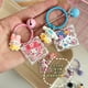 thumbnail image 2 of Sanrio Kawaii Anime dibujos animados gato melodía Kuromi llavero mochila colgante creativo llavero Cinnamoroll regalos de cumpleaños juguete DIY nuevo, 2 of 5