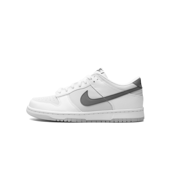 NIKE GRADE SCHOOL Dunk Low GS "Reflective Swoosh" FV0365 100 from Stadium Goods