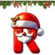 thumbnail image 1 of Adornos Navideños con Letras Del Alfabeto (26 Piezas) | Colgantes de Letras Acrílicas Personalizados con Gorros de Papá Noel | Decoraciones Navideñas Duraderas para El Hogar, La Oficina, La Escuela,, 1 of 1