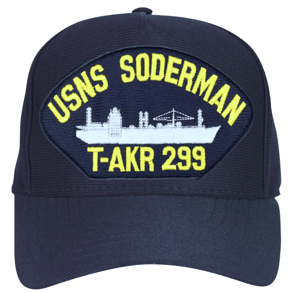 USNS Soderman T-AKR-299 Ships Ball Cap