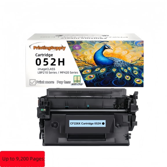 High-Yield Compatible Toner Cartridge For Canon 052H For Use With Canon imageCLASS LBP214dw LBP215dw MF424dw MF426dw MF429dw