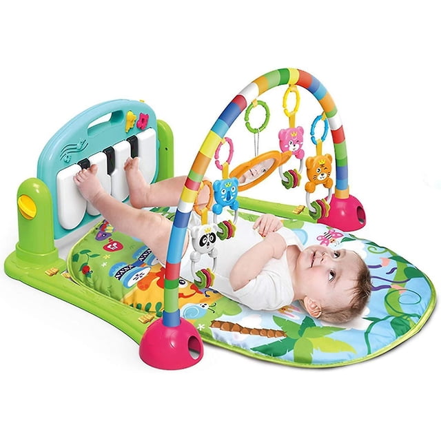 Estera de juego Musical, juguete para bebé, gimnasio, selva, esteras de juego Musical en el suelo para educación temprana