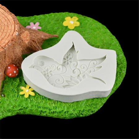 

dove of peace shape resin molds silicone fondant cake decorating tools