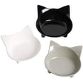 thumbnail image 1 of Cuenco de agua para gatos, cuencos anchos para alimentación de gatos, para aliviar el estrés de la fatiga de los bigotes, cuenco para mascotas, perros, gatos, conejos, cachorros, material seguro de, 1 of 8