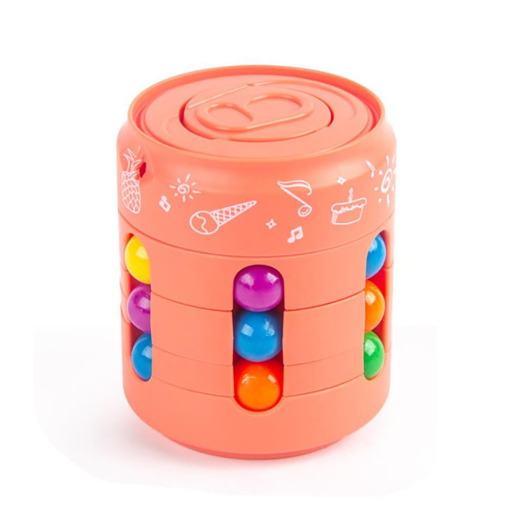 Puzzle Box Toy Creative Decompression Gyro Toy Fingertip Puzzle Bean Toy for Kid 