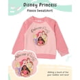 thumbnail image 2 of Disney Princess Toddler Girls’ Outfit Set - Two Piece Sweatshirt with Metallic Ink & Jogger Pants (2T), 2 of 5