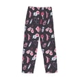 thumbnail image 3 of Haiem Breast Cancer Awareness1 Men's Pajama Pants Ultra Lightweight Pjs Bottoms Sleepwear Bottom Pants With Pocket Drawstring-Small, 3 of 7