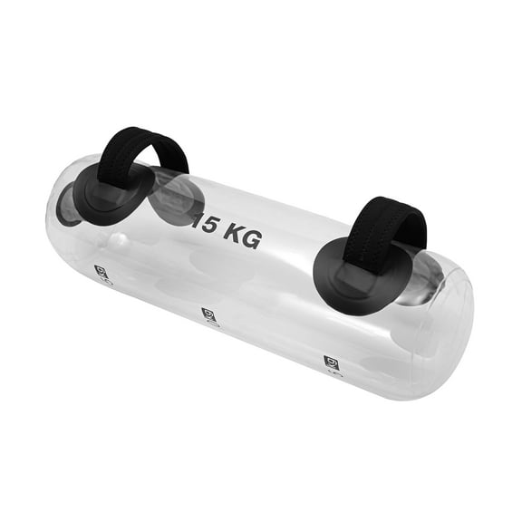 Exercise Aqua Sandbag, Water-Filled Training Bag for Full-Body Workout, Portable,  33lbs Load Capacity, Includes Inflator and Comfortable Handles