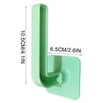 thumbnail image 3 of Wall Hooks For Hanging Coats Wall Hanger For Storage L Shape Wall Hook Durables Space Saving Wall Hook For Clothes Towels, 3 of 5