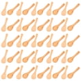 thumbnail image 2 of 50 Pieces of Small Wooden Spoon Mini Natural Spoon Wood Honey Teaspoon for Kitchen (Mixed Color), 2 of 8
