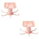 thumbnail image 3 of sweethay Gancho giratorio de 360 grados, autoadhesivo, sin perforaciones, con 6 ganchos, lazos, bolsa, perchas multiusos, estante Type2 NO2, 3 of 6