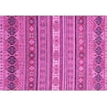 thumbnail image 1 of Ahgly Company Indoor Rectangle Abstract Pink Modern Area Rugs, 2' x 4', 1 of 4
