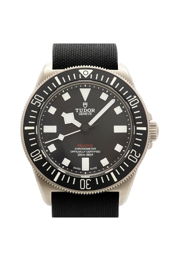Pre-Owned Tudor Pelagos FXD 25717N Black Dial Men's Watch