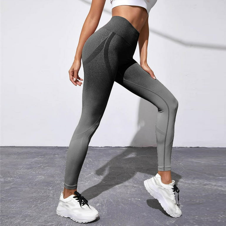 Workout Leggings For Women High Waist Clearance Hot Sale Fashion Womens  Yoga Leggings Fitness Running Gym Ladies Sports Active Pants 