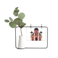 thumbnail image 1 of Visiting church in South Korea Metal Picture Frame Cerac Vase Decor, 1 of 3