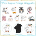 thumbnail image 3 of Aposwow Goose Fridge Magnet Set- 9Pcs Funny Animal Refrigerator Magnetic Stickers Goose Magnets Silly for Fridge Cute Meme Fridge Magnets Gifts for Locker Home Office Kitchen Car Garage Decor, 3 of 6