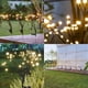 thumbnail image 2 of Lámpara solar de luciérnaga para exteriores, impermeable, con movimiento del viento, para patio, parque, césped, luz decorativa, luz de estrella, gusano, enchufe de suelo, 2 of 4