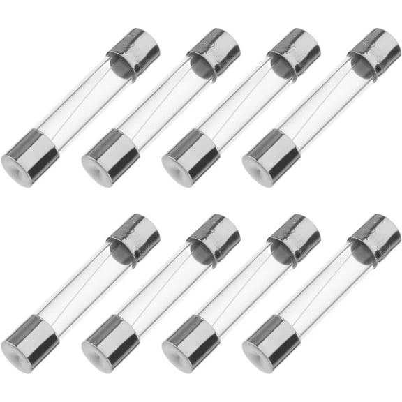 50Pcs 250V 2A Fast Blow Glass Fuse 6mm x 30mm Glass Tube Fuse Fast Blow Fuses
