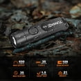 thumbnail image 2 of Llavero con linterna TUNENGE, recargable, 650 lúmenes, color negro, 2 of 7