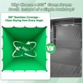 thumbnail image 5 of VR Green Screen Booth for Mixed Reality, Live Streaming, YouTube & Gaming , Professional Studio Enclosure with Sturdy Aluminum Frame , Quick Setup No Tools Needed, 5 of 10